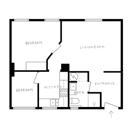 Appartement Dinbnb Style - 200m To Torgalmenningen Bergen